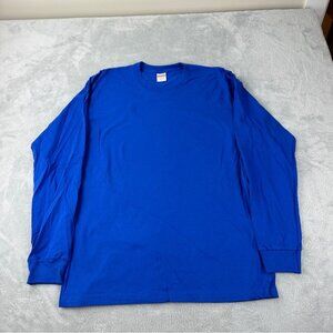 Supreme Men's Size Large Long Sleeved 100% Cotton Made in USA